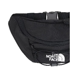 Black Polyester Clutch Bag