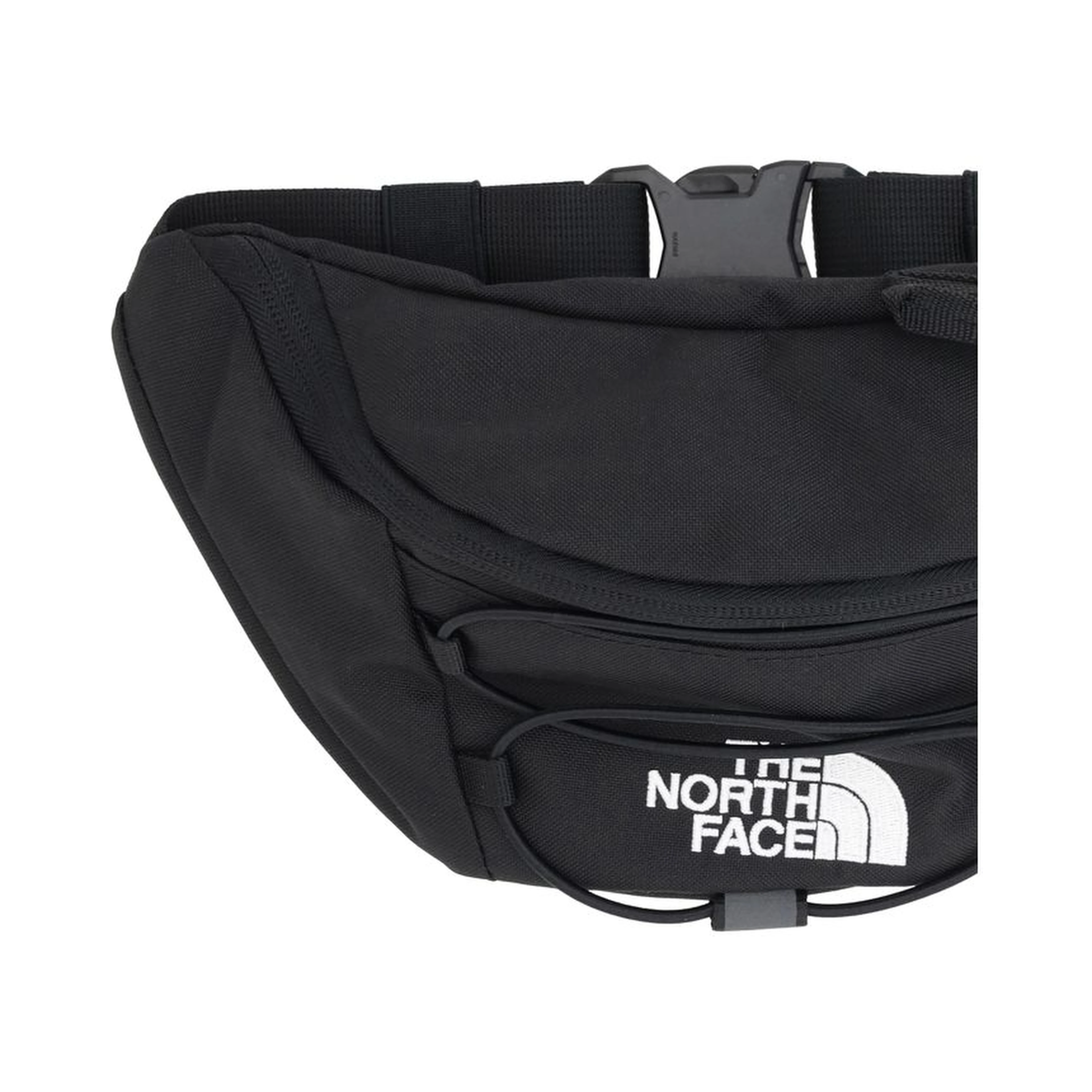 Black Polyester Clutch Bag