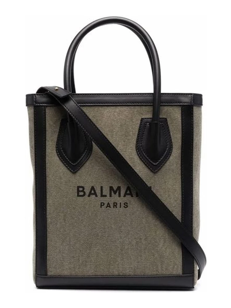 Bicolor Cotton Tote Bag