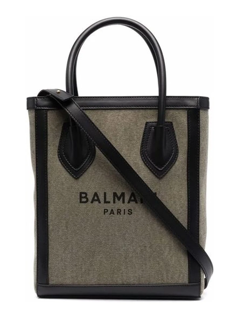 Bicolor Cotton Tote Bag