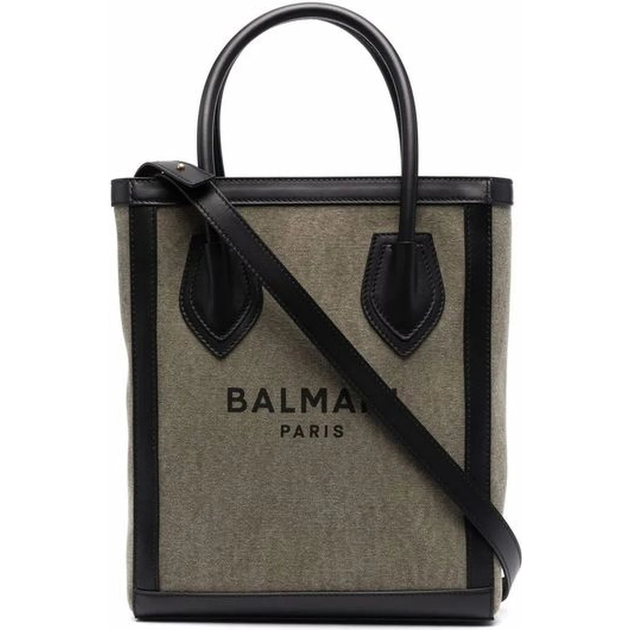 Bicolor Cotton Tote Bag