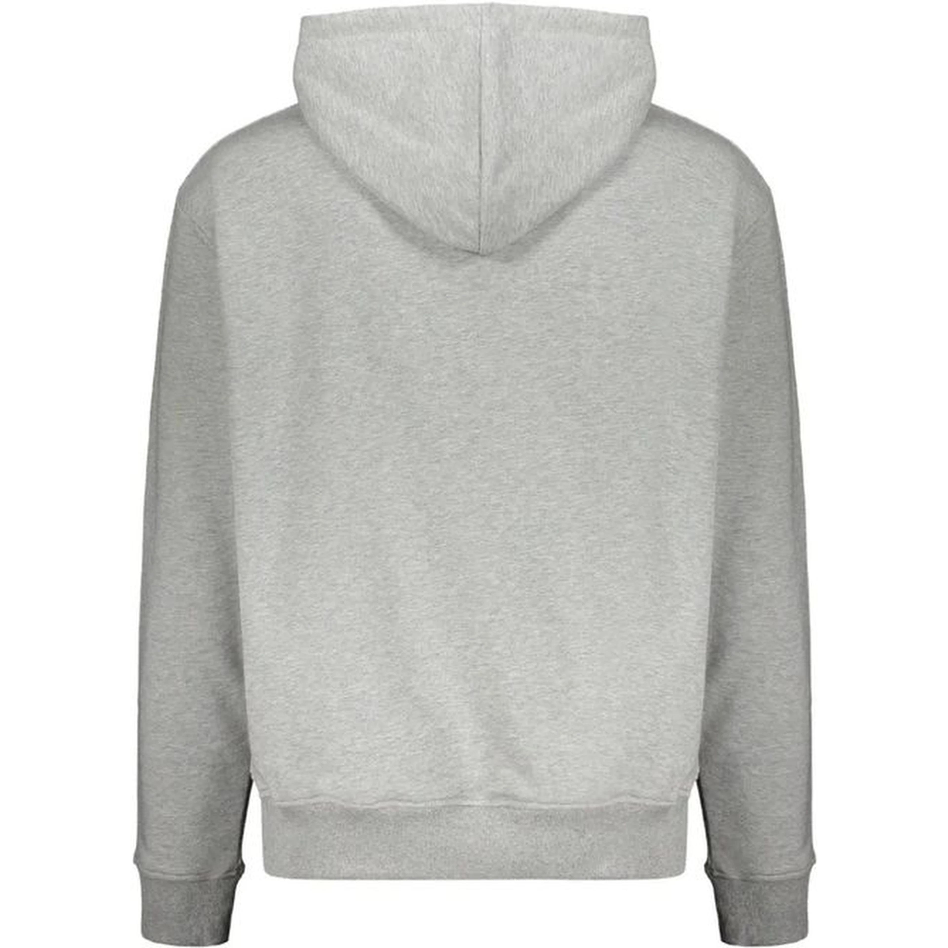Gray Cotton Hoodie