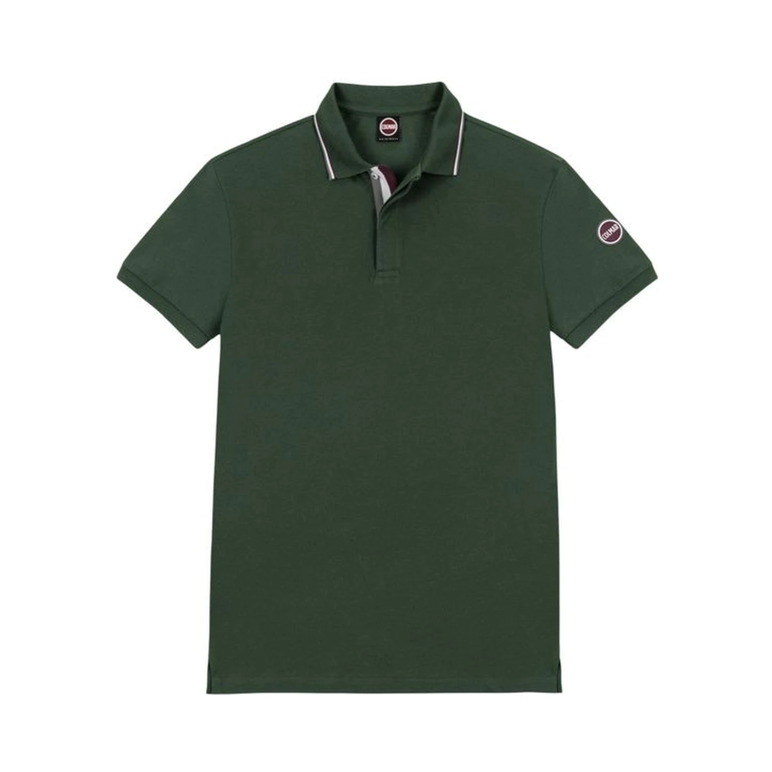 Green Cotton Polo Shirt