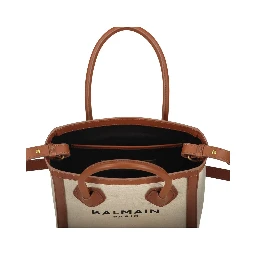 Brown Cotton Tote Bag