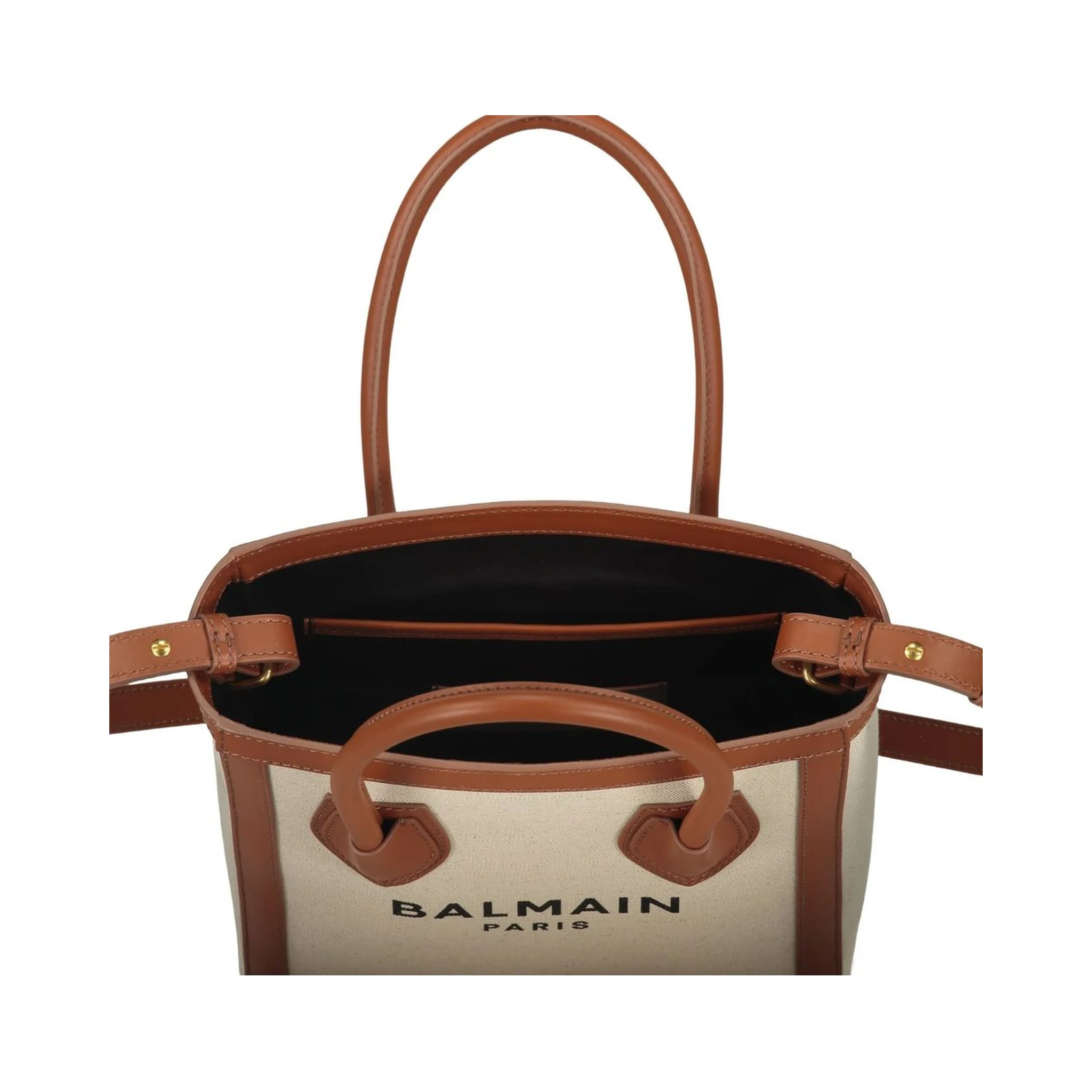 Brown Cotton Tote Bag