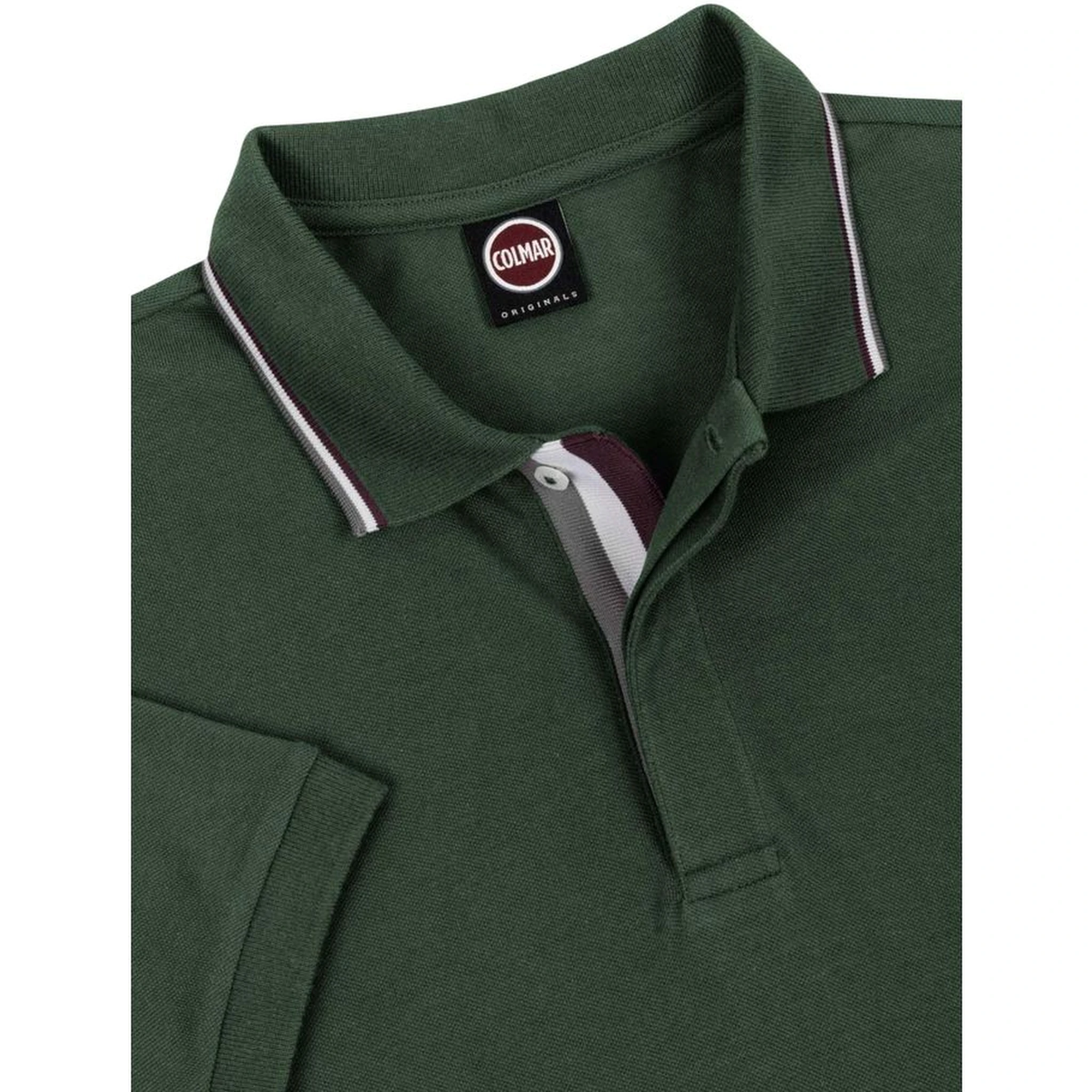 Green Cotton Polo Shirt