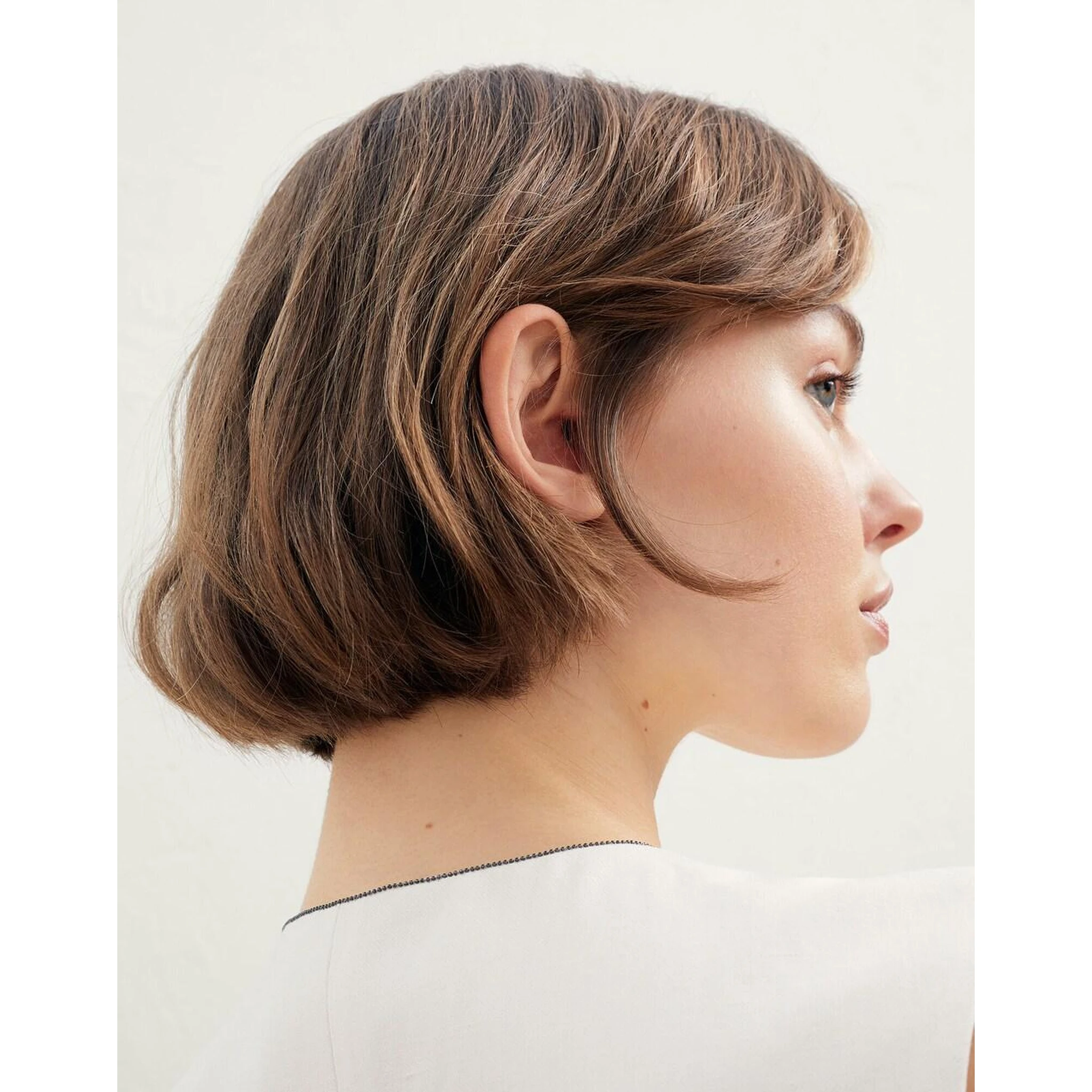 Beige Viscose Sleveless Jacket