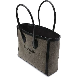 Bicolor Cotton Tote Bag