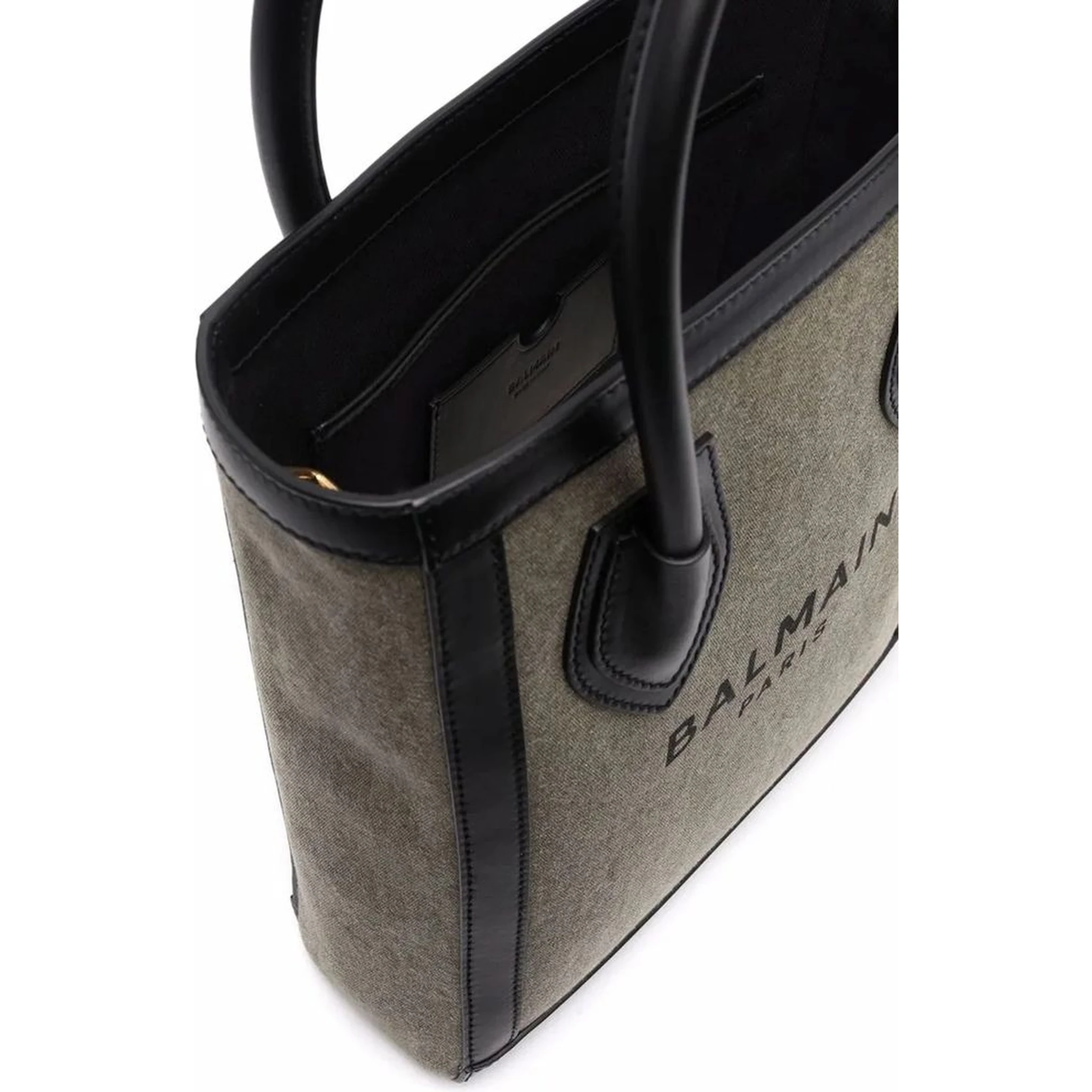 Bicolor Cotton Tote Bag