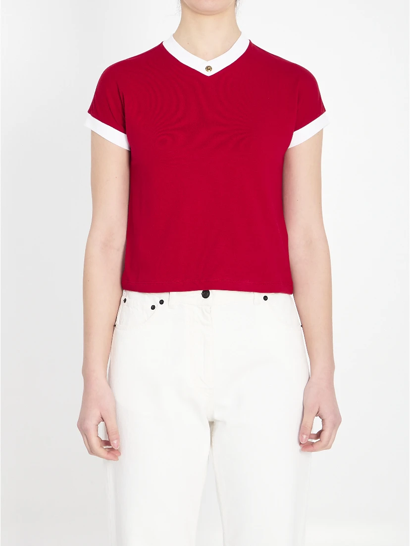 Vintage stretch cotton T-shirt