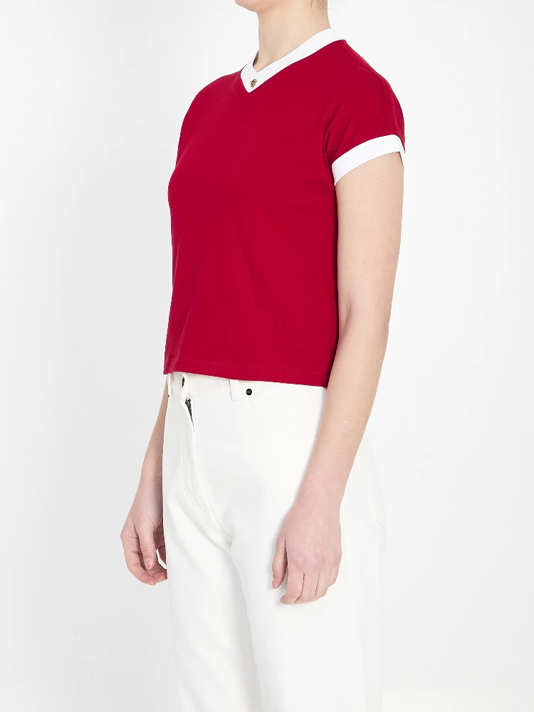 Vintage stretch cotton T-shirt alternative