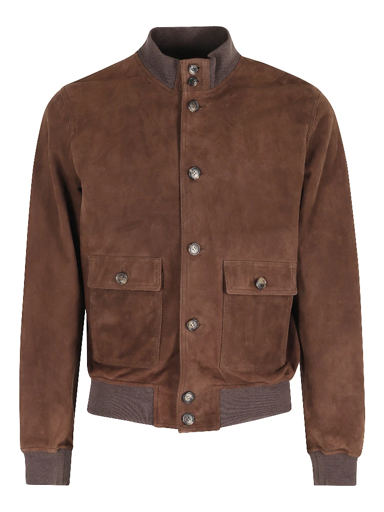 GIUBBOTTO BOTTONI NEW ORLEANS SUEDE