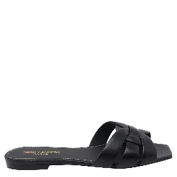 صندل سان لوران أسود