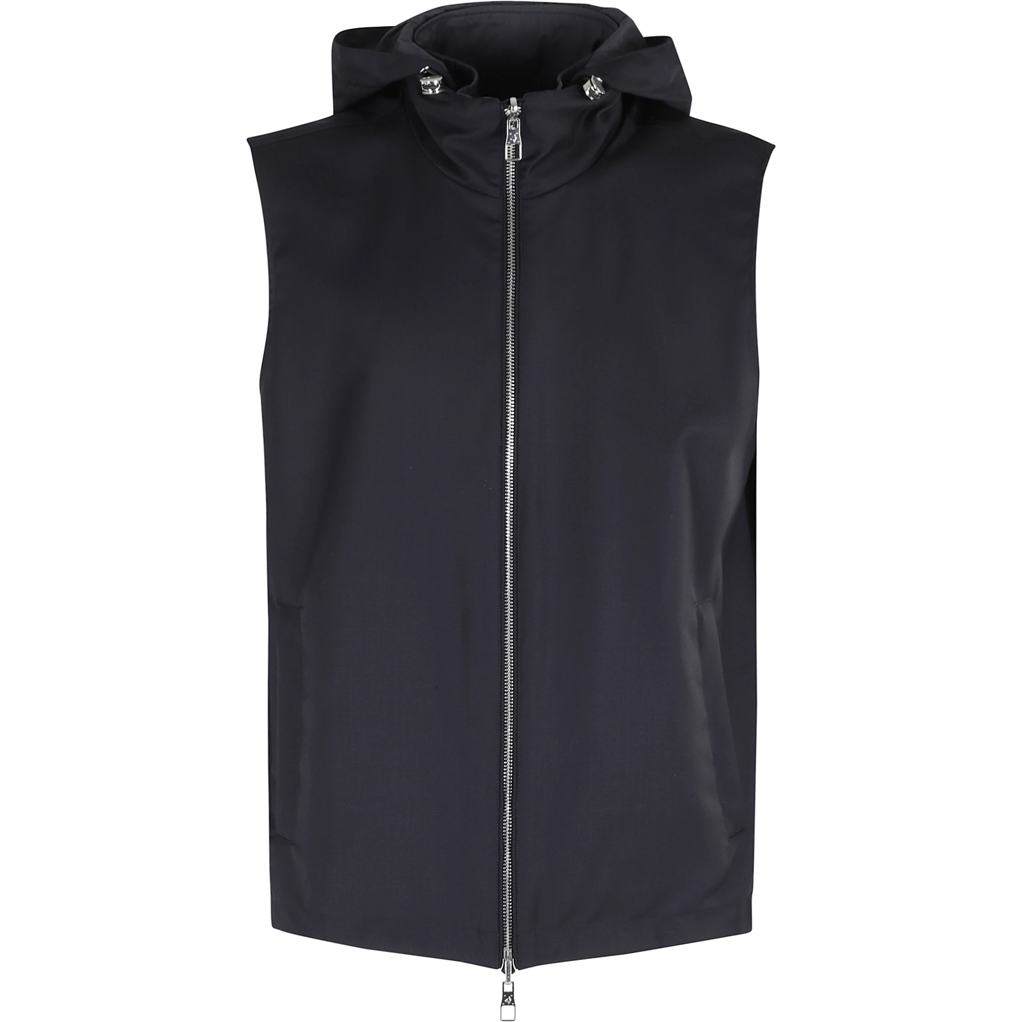GILET REVERSIBILE LANA MERINO NYLON