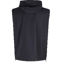 GILET REVERSIBILE LANA MERINO NYLON