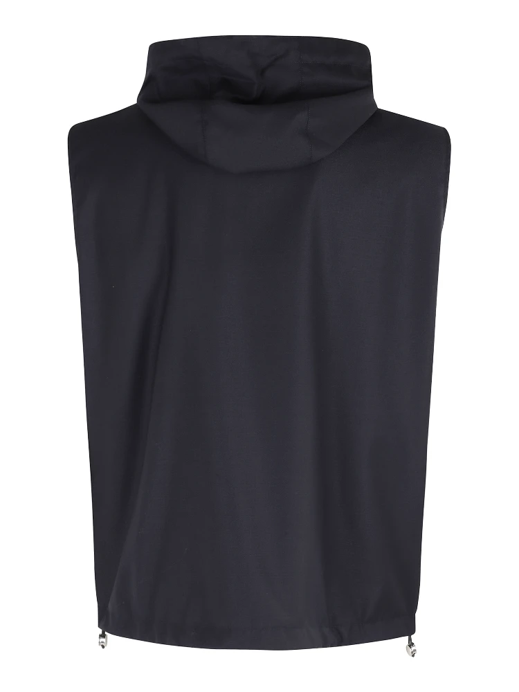 GILET REVERSIBILE LANA MERINO NYLON alternative