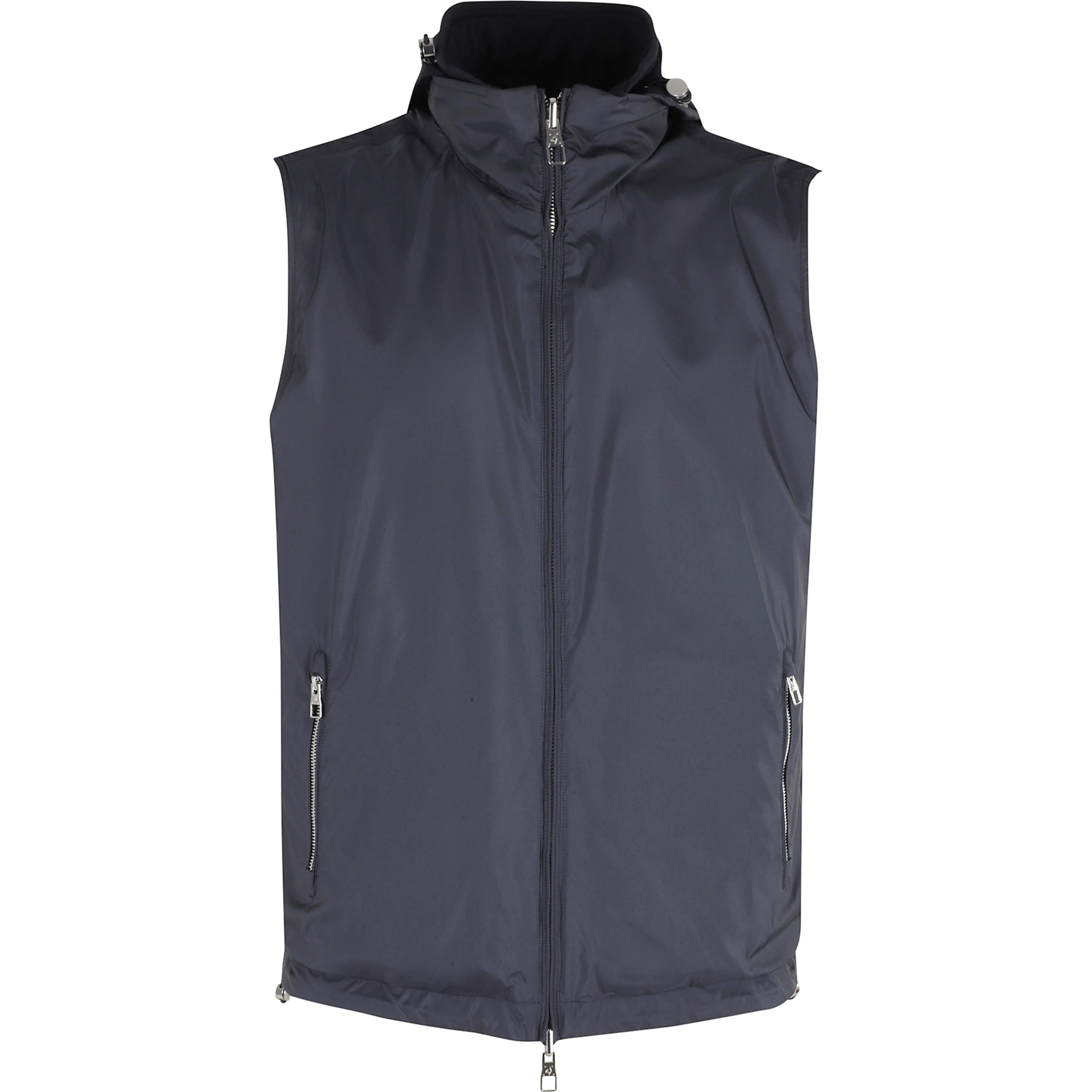 GILET REVERSIBILE LANA MERINO NYLON