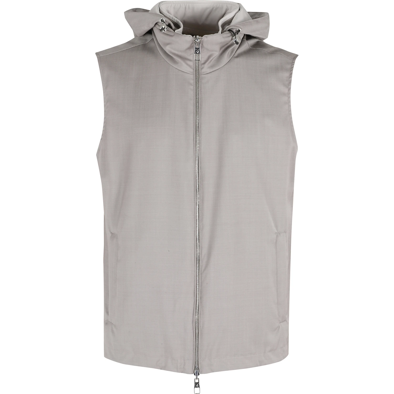 GILET REVERSIBILE LANA MERINO NYLON