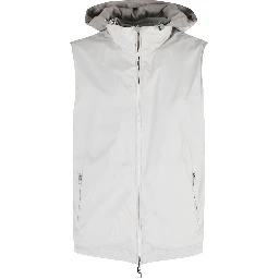 GILET REVERSIBILE LANA MERINO NYLON