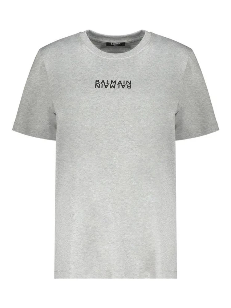 Gray Cotton T-Shirt