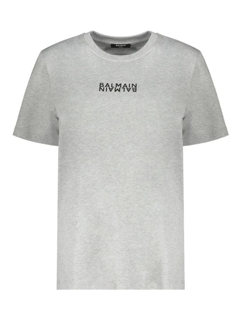 Gray Cotton T-Shirt