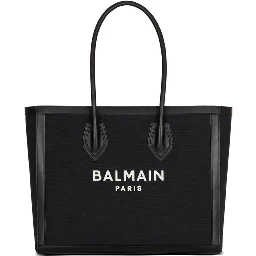 Black Cotton Tote Bag