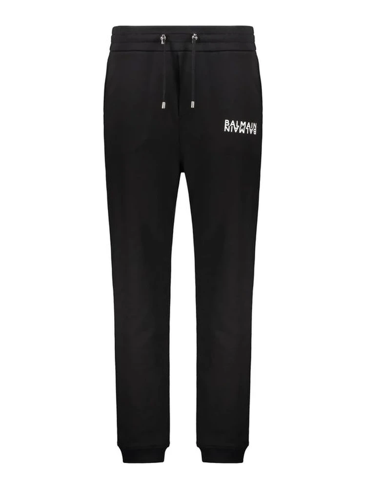 Black Cotton Joggers (Workout Pants)