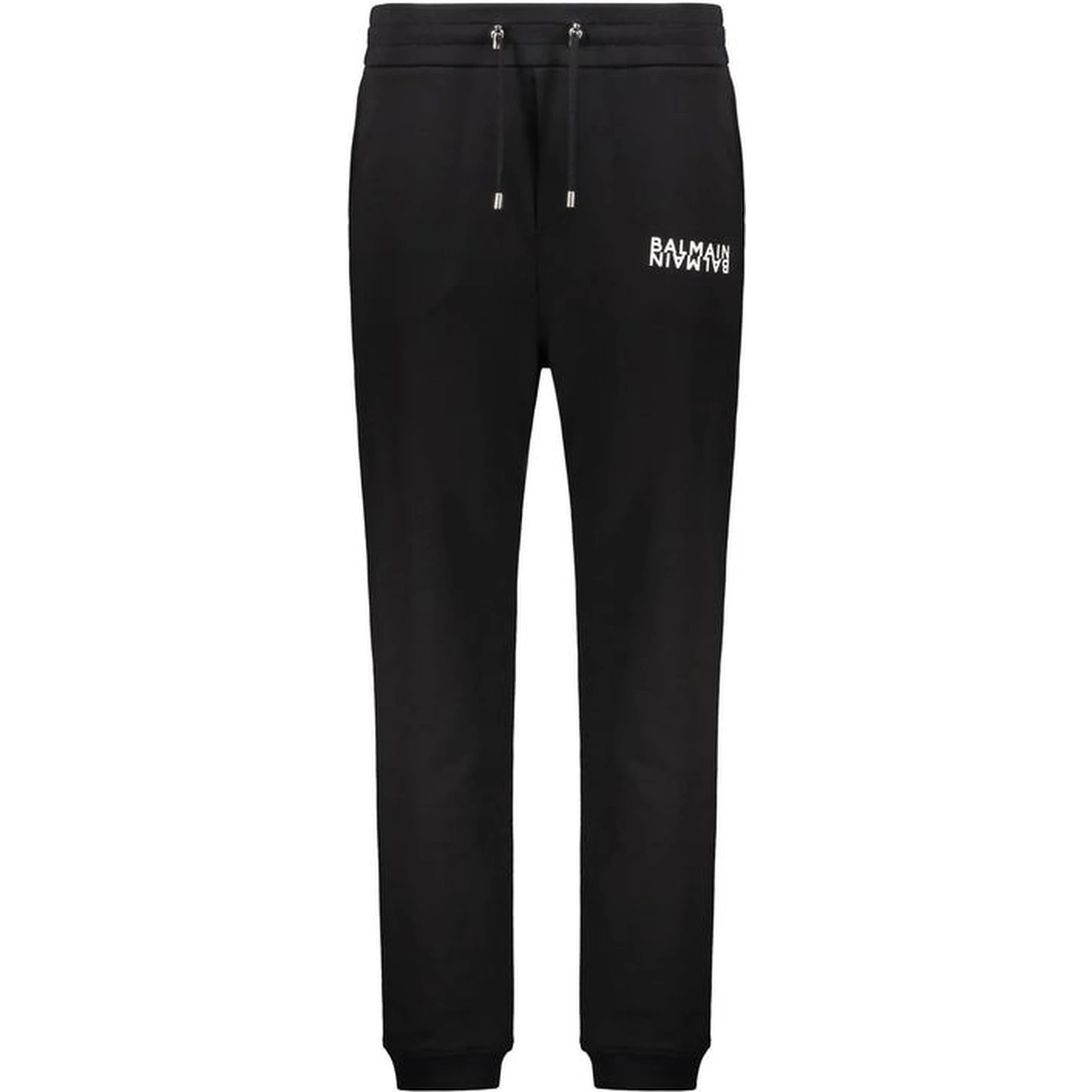 Black Cotton Joggers (Workout Pants)