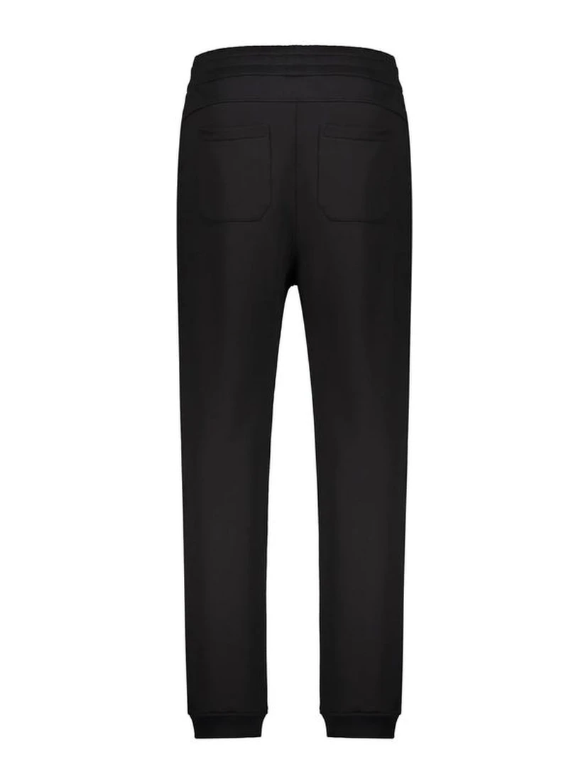Black Cotton Joggers (Workout Pants)