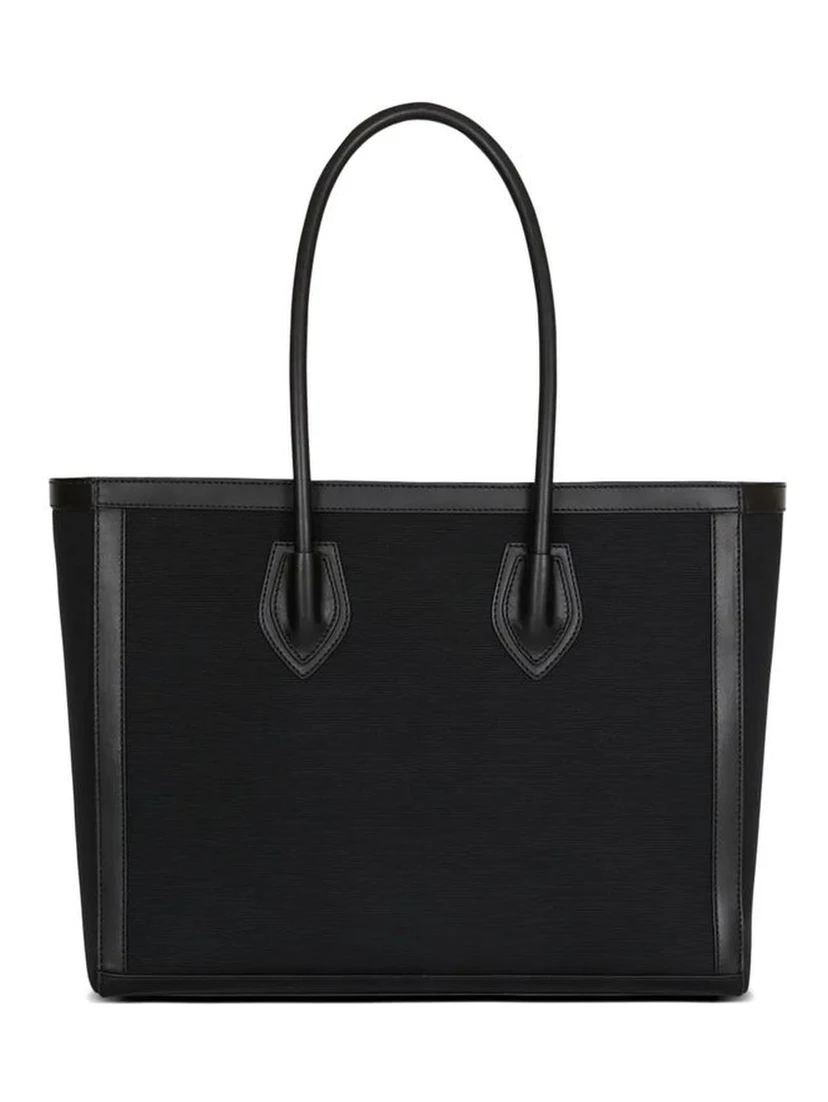 Black Cotton Tote Bag