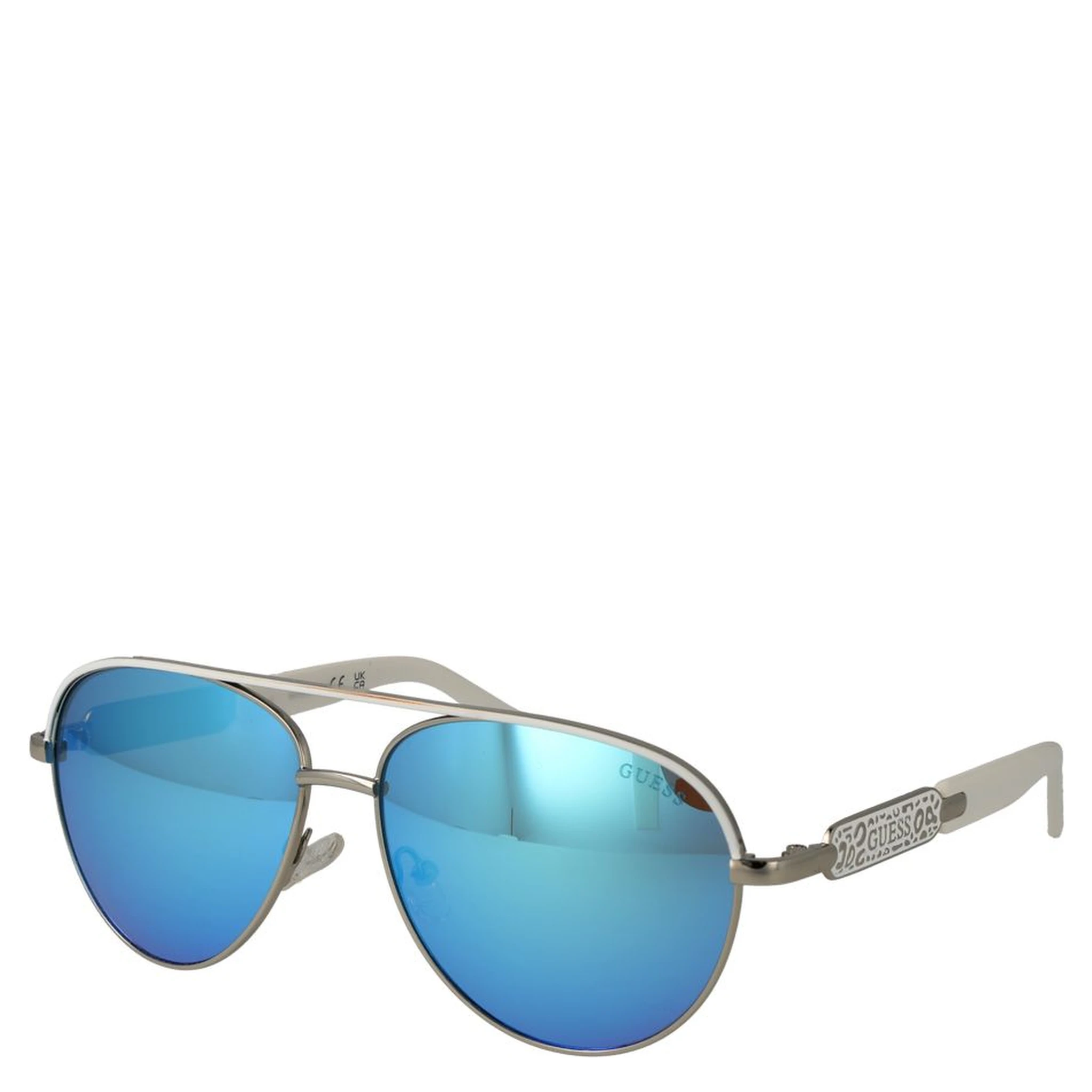 Silver Metal Sunglasses