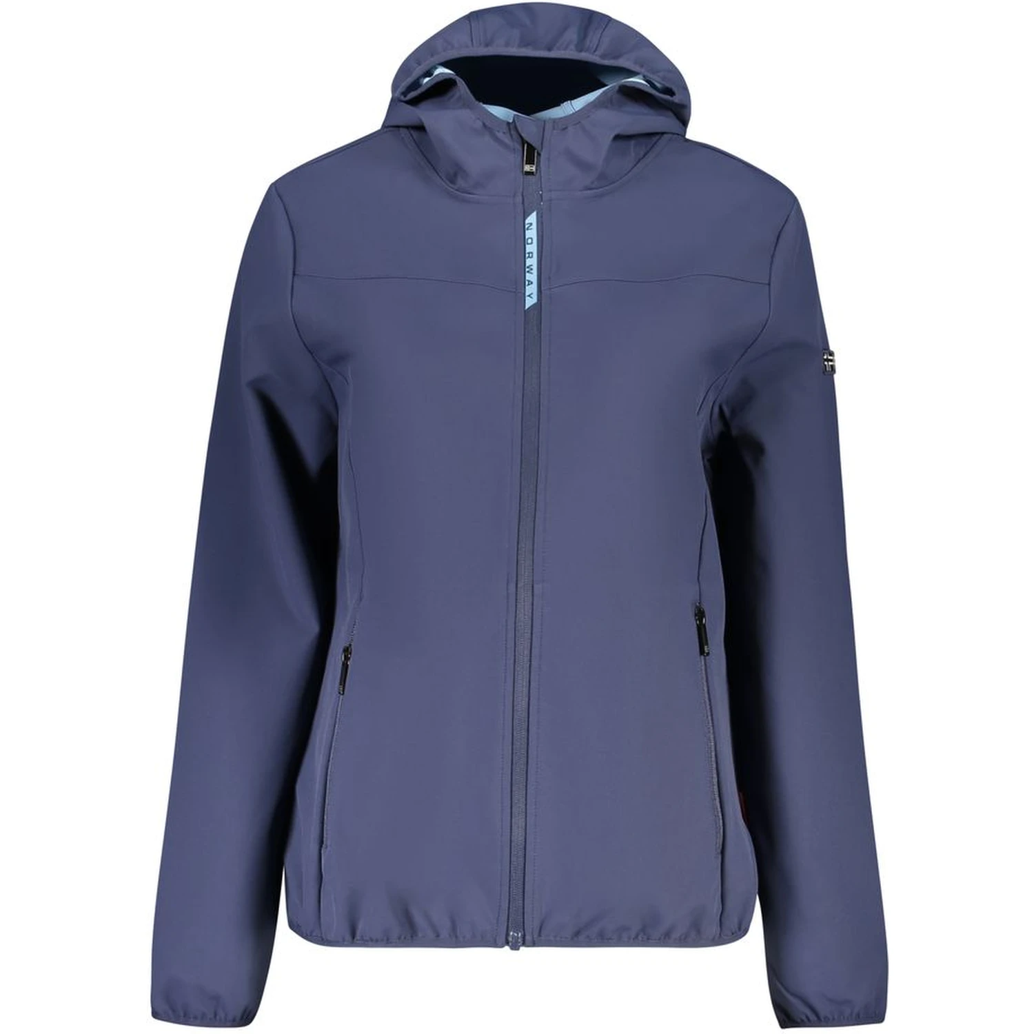 Blu Polyester Women Jacket