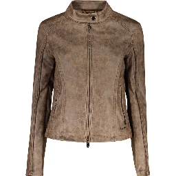 Verde Poliuretano Women Jacket
