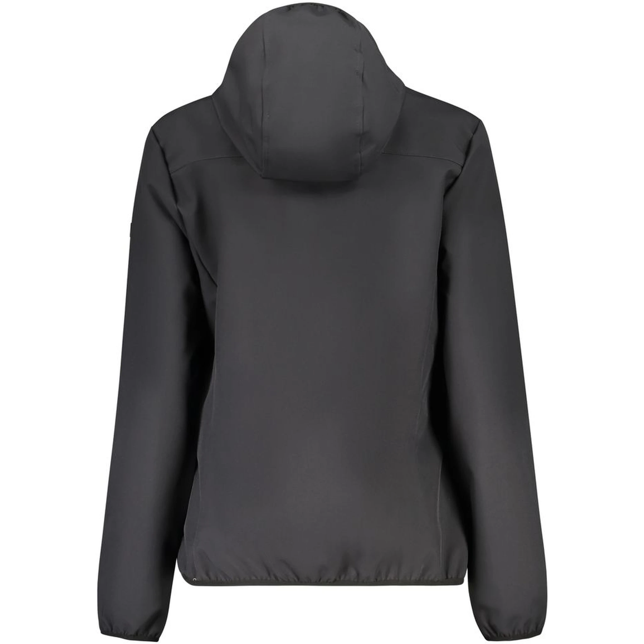 Black Polyester Women's Jacket