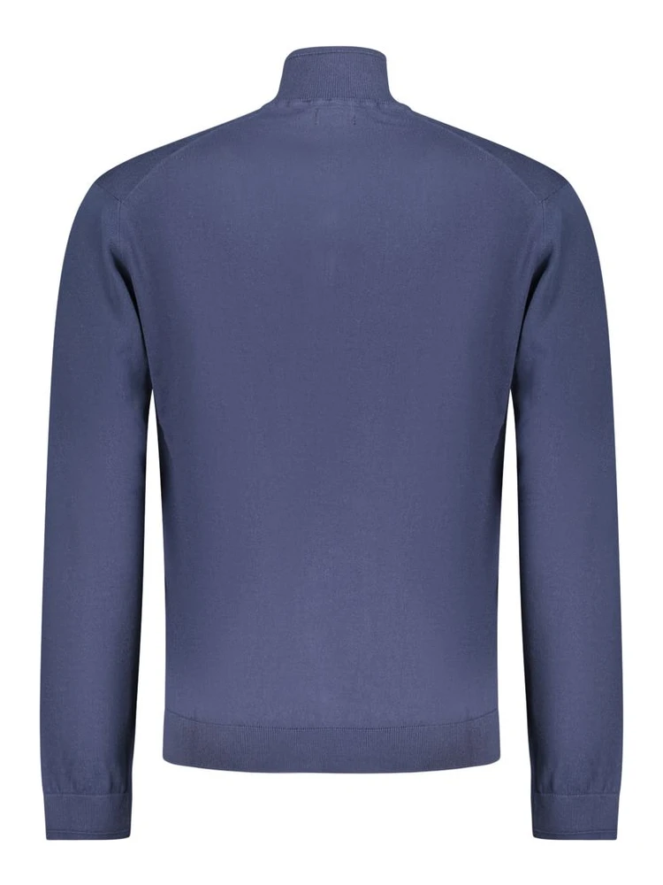 Blue Cotton Men Cardigan alternative