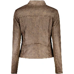 Verde Poliuretano Women Jacket