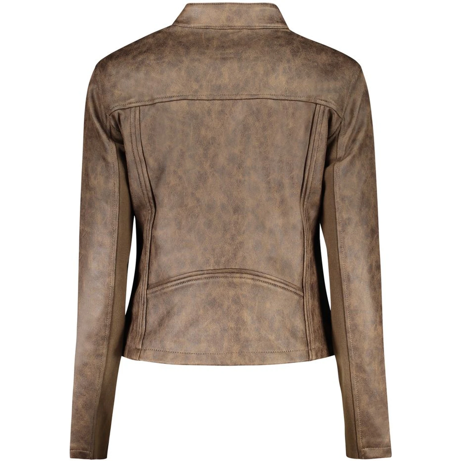 Verde Poliuretano Women Jacket