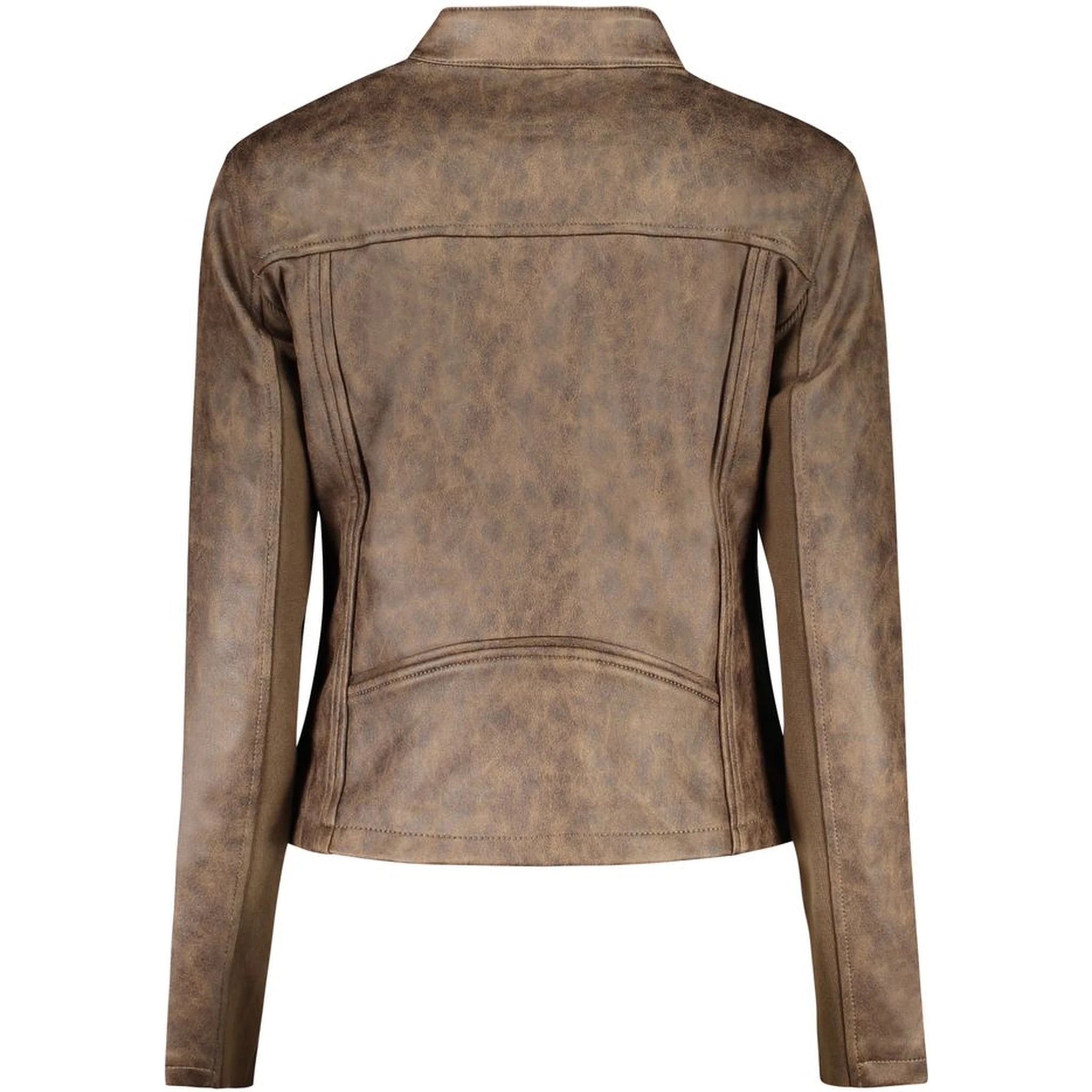 Verde Poliuretano Women Jacket