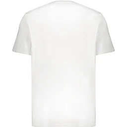 تي شيرت قطني أبيض