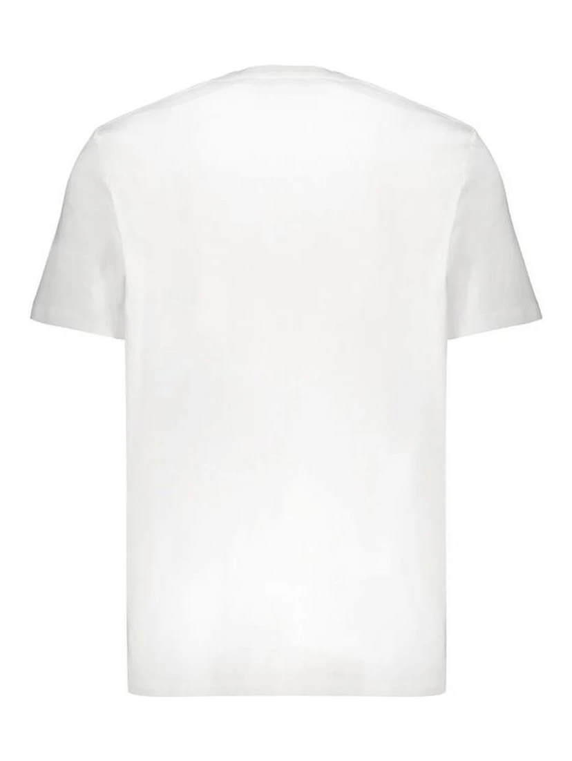 تي شيرت قطني أبيض