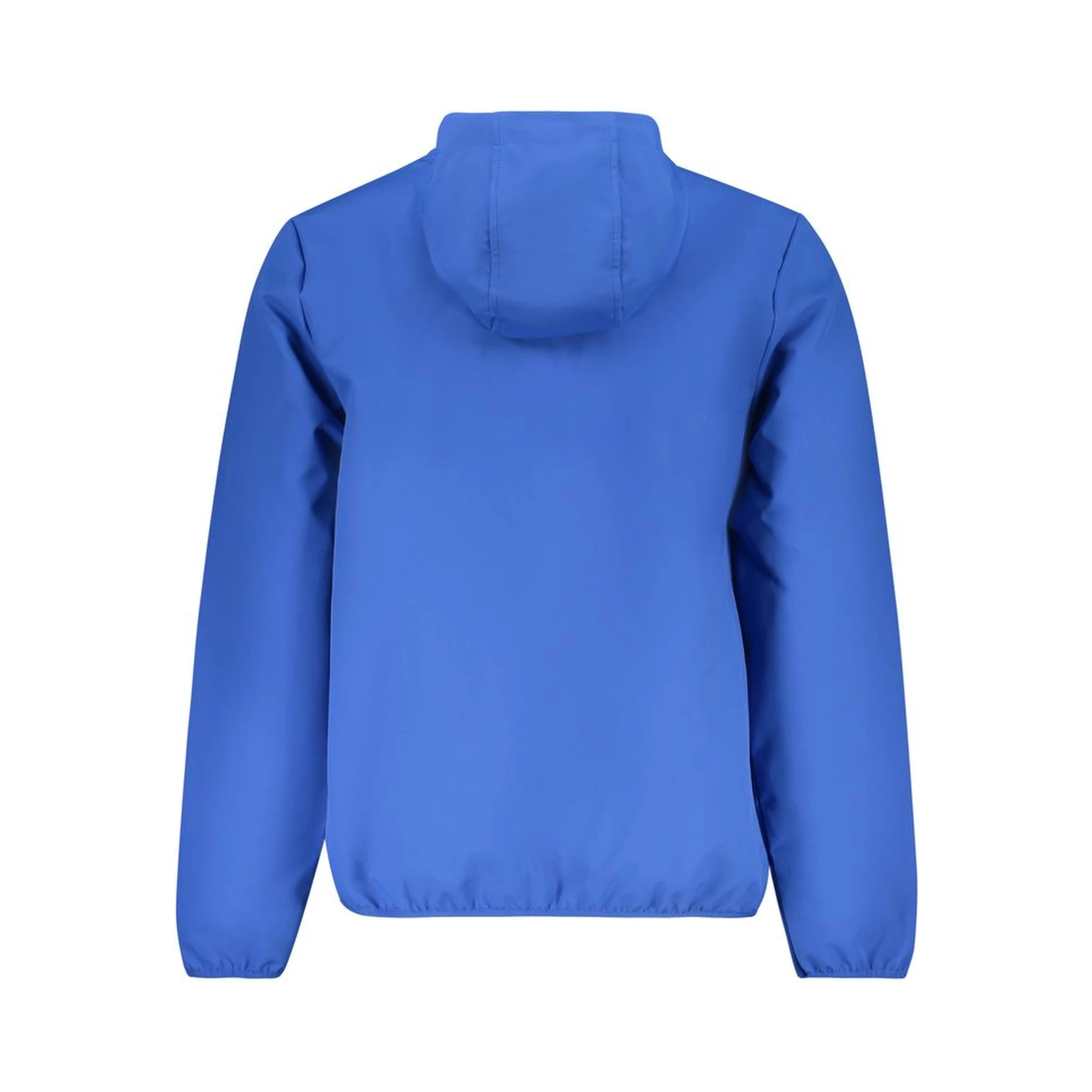 Blu Polyester Men's Jacket