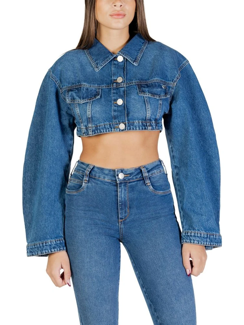 Blue Cotton Denim Jacket