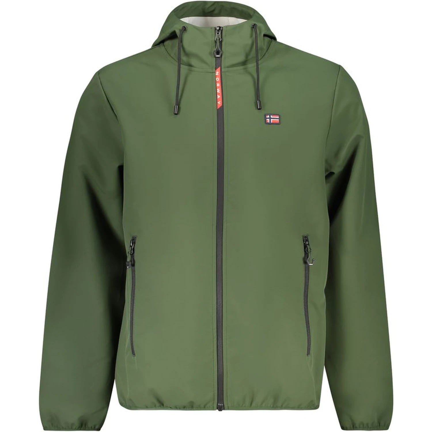 Verde Polyester Mens Jacket