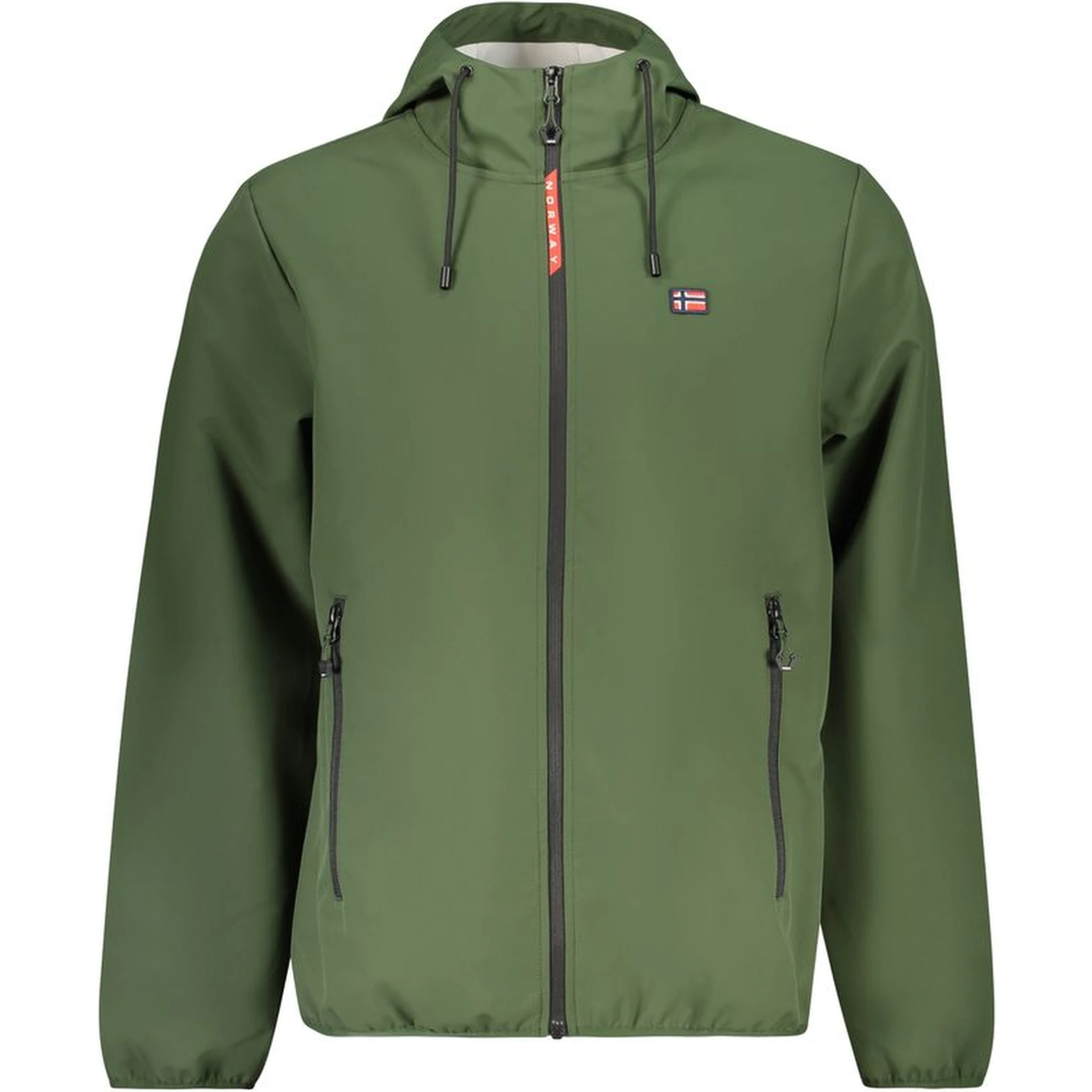 Verde Polyester Mens Jacket