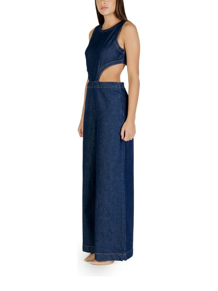 Blue Cotton Jumpsuit alternative