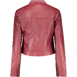 Rosso Polyurethane Women Jacket