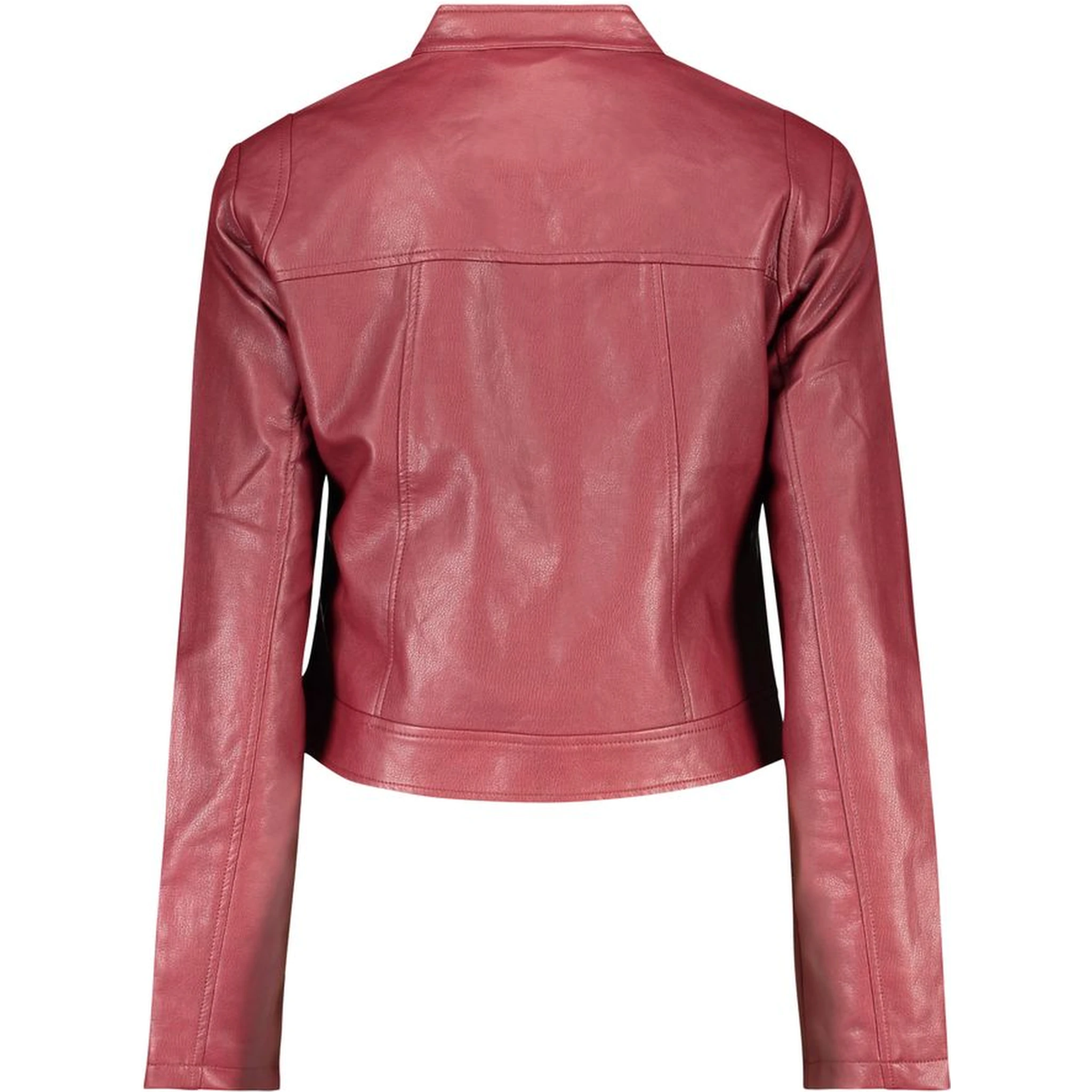 Rosso Polyurethane Women Jacket