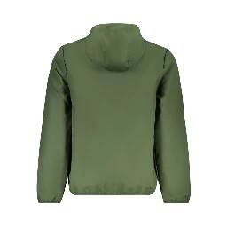 Verde Polyester Mens Jacket