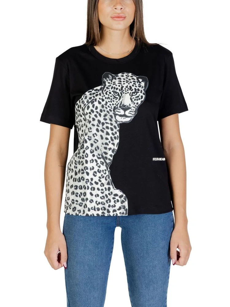 Black Cotton T-Shirt