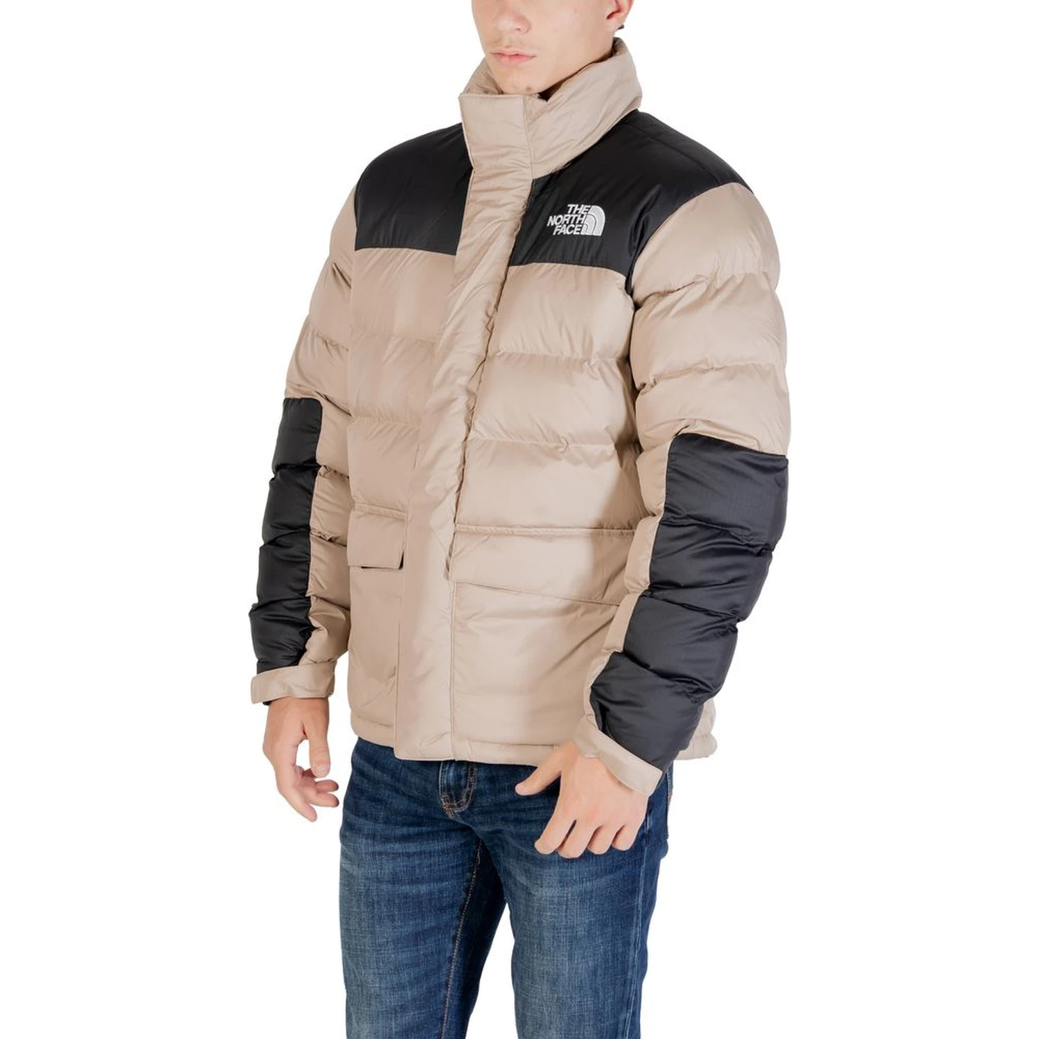 Bicolor Polyester Coat